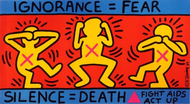 keith-haring_ignorance-equals-fear_1989